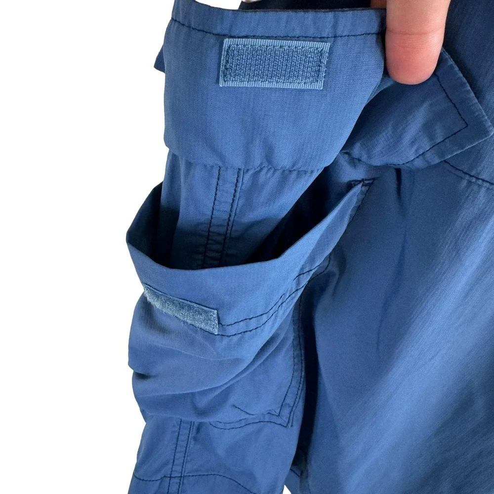 Columbia‎ Blue Omni-Shade Lightweight Nylon Shorts Pockets Men's Size 38